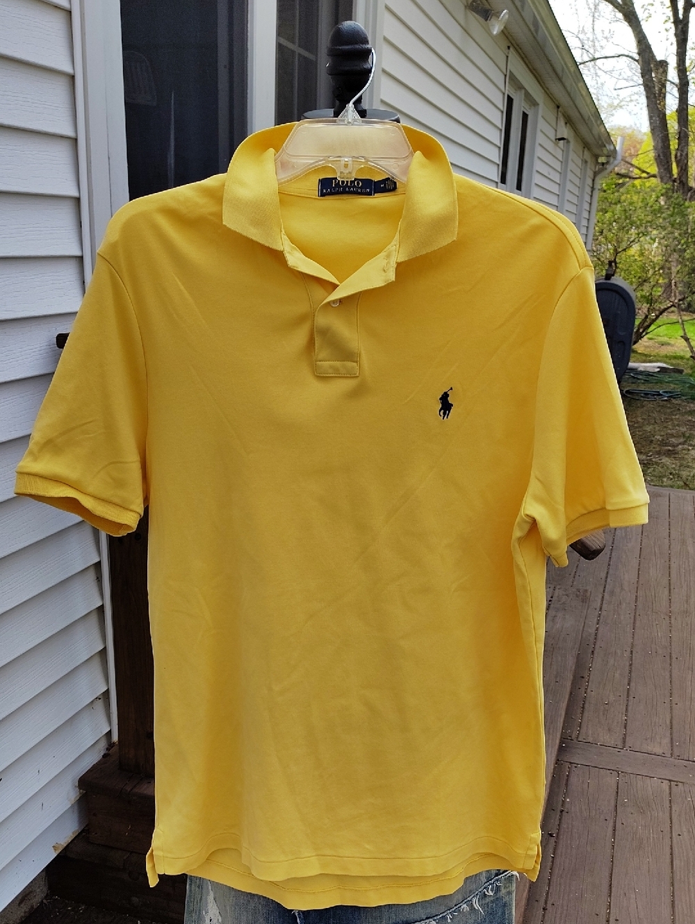 Polo by Ralph Lauren Yellow Short Sleeve Classic Polo